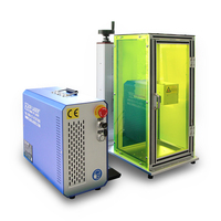 Électrochimique de laser de Fiber en métal machine de gravure en métal machine de marquage laser machine de marquage en métal avec Couvercle De Protection