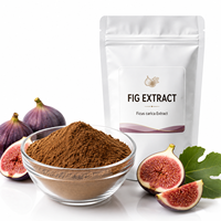 Poudre d'extrait de figue LongBio 10:1 Ficus Carica, extrait botanique naturel brun de qualité alimentaire, en vrac, fabricant et fournisseur OEM ODM