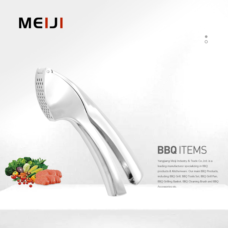MEIJI Лидер продаж поставщик из нержавеющей стали чеснокодавилка очиститель пресса из нержавеющей стали пресс для чеснока