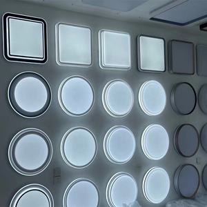 Plafonnier Projecteur LED Rond Moderne de Luxe pour Usine 12W 18W 24W 36W 40W, Luminaire Plafond Huître LED pour Maison et Salon - Product Image 1