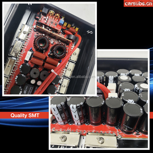 Amplificateur de <span class=keywords><strong>voiture</strong></span> monobloc dynamique 0,5 ohm, fabrication coréenne, 1 ohm, pour subwoofer, RMS <span class=keywords><strong>4000W</strong></span>, classe D, crête 8000W, basses puissantes - Product Image 5