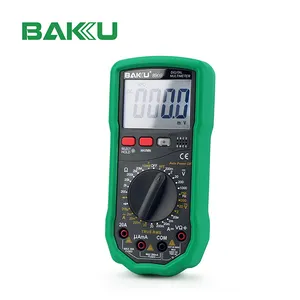 BAKOU BK-890B Haute Voltmètre Rétro-Éclairage Anti-Brûlure Petit Affichage Numérique Électrique Multimètres