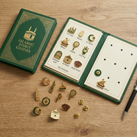 Épingles Métalliques Personnalisées, Articles de Collection, Produits Islamiques Dorés Antique, Coffret Cadeau Haut de Gamme, Lots Multiples, Vente en Gros de Badges