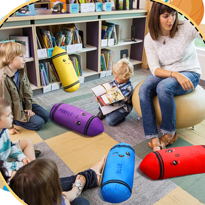 Peluche Crayon Personnalisée de Haute Qualité 30 cm – Coussin Poupée Crayon <span class=keywords><strong>pour</strong></span> <span class=keywords><strong>la</strong></span> <span class=keywords><strong>Rentrée</strong></span> des Classes, Décoration de Chambre de Lecture <span class=keywords><strong>pour</strong></span> Tout-petits et Enfants d'âge Pré<span class=keywords><strong>scolaire</strong></span> - Product Image 4