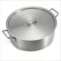 Grandes marmites de cuisson commerciales, casseroles à soupe et à ragoût avec fond composite pour usage en restaurant et hôtel