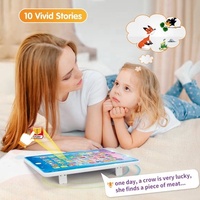 Tablette éducative pour enfants - Jouet éducatif certifié CPSIA CPC - Tablette interactive avec alphabet et chiffres sonores