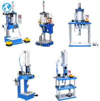 2024 CNC petite presse à poinçonner de 1 tonne Machine pneumatique cadre Table actionnée manuelle Mini poinçonneuse et découpeuse