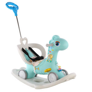 Cheval à <span class=keywords><strong>bascule</strong></span> de haute qualité pas cher en gros d'usine pour enfants/petits animaux jouets en plastique colorés cheval à <span class=keywords><strong>bascule</strong></span> jouets pour enfants - Product Image 1