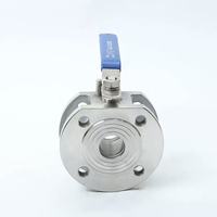 Válvula de Bola de 3 Vías SS304 SS316L, Actuador Manual/Neumático/Eléctrico para Desviar y Mezclar Flujo