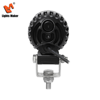Luz de Seguridad LED para Montacargas de 3.0 Pulgadas con Certificación CE RoHS, con Foco LED Luminus de 5W para Advertencia en Zonas de Almacén YW-6202
