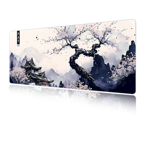 사용자 정의 대형 일본식 마우스 패드 XL 애니메이션 게임 키보드 데스크 매트 미끄럼 방지 고무베이스 사무실 용 큰 확장 마우스 패드 - Product Image 6