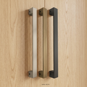 Poignée de porte moderne Zaira (Sleek) en acier inoxydable – Quincaillerie architecturale durable pour portes intérieures et extérieures - Product Image 3