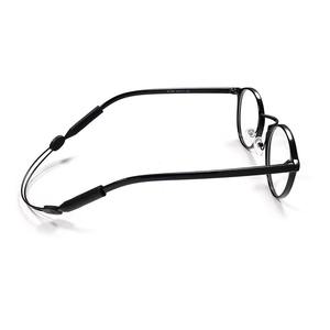 Correa retráctil para gafas Zt, cordón deportivo ajustable de silicona negra para el cuello, para adultos y niños - Product Image 2