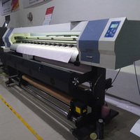 Impresora de Inyección de Tinta Eco Solvente EJET de 1.8m con Cabezal de Impresión XP600 para Impresión en Tubos Flexibles