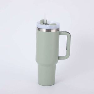 Stainless Steel Travel <b>Mug</b> With <b>Insulated</b> Lid for Coffee and Ice - Product Image 4