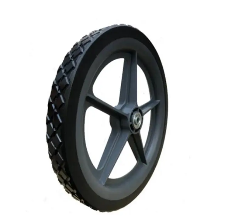 12 inch Plastic PVC Wheels for Garden Farm Lawn Mower