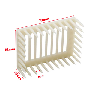 Jaula <span class=keywords><strong>de</strong></span> plástico para marcar <span class=keywords><strong>abejas</strong></span> reina, atrapador <span class=keywords><strong>de</strong></span> <span class=keywords><strong>abejas</strong></span> con espaciado <span class=keywords><strong>de</strong></span> 4mm, aguja para panal <span class=keywords><strong>de</strong></span> colmena, compartimento rectangular, cubierta con cierre para la prisión <span class=keywords><strong>de</strong></span> <span class=keywords><strong>abejas</strong></span> reina - Product Image 2