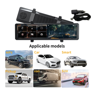 Rétroviseur de voiture 12 pouces Dvr <span class=keywords><strong>Smart</strong></span> Adas 4k Carplay Android Auto Rétroviseur Caméra Double Camara Wifi 4K Dashcam - Product Image 5