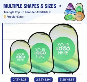 Expositor Publicitario Tipo A de Doble Cara Personalizado, Impresión UV, Portátil, Ligero y Duradero para Eventos Promocionales y Ferias Comerciales - Product Image 5