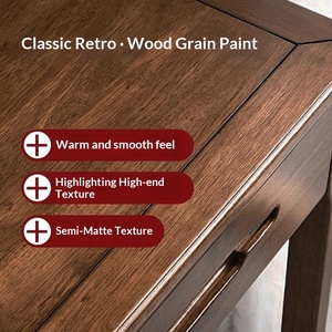 Revêtement liquide à base d'huile de cire acrylique aqueuse <span class=keywords><strong>pour</strong></span> meubles en <span class=keywords><strong>bois</strong></span> massif et portes en <span class=keywords><strong>bois</strong></span> - <span class=keywords><strong>Vernis</strong></span> à couleur changeante couleur noyer <span class=keywords><strong>pour</strong></span> meubles - Product Image 1