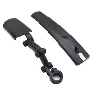 Guardabarros plegable telescópico de plástico de alta resistencia, para bicicleta de montaña delantera y trasera, Universal, ajustable - Product Image 3