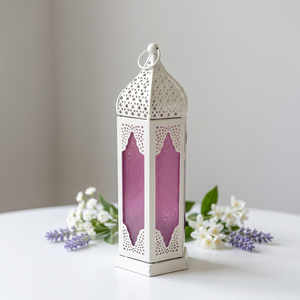 Lanterne à bougie chauffe-plat marocaine faite à la main, taille personnalisée par les fabricants, pour la décoration de la maison - Product Image 2