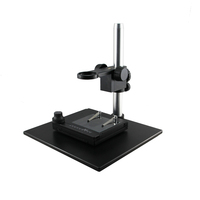 Ft-Opto FQ02302 Measuring Removable Mechanical XY Working Electron Microscope Stage Aluminum Alloy 0.1mm Precision 75x55mm