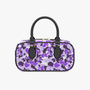 Brand New Customized <strong>pink</strong> Camo Printed Design PU Leather Handbag Fashion <strong>Womens</strong> Tote Bag Cloud Camo Zipper Travel <strong>Wallet</strong> - Product Image 4