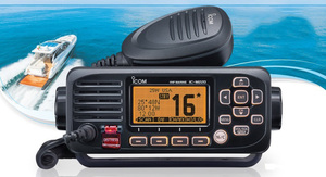 Transceptor de Radio Marino VHF IC-M220 con DSC Clase D Integrado para Icom - Product Image 3