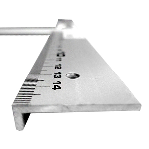 Customizable Silver Industrial & <b>DIY</b> TRuler Aluminum Alloy Material TW Origin OEM & ODM Supported Customized Brand Hand <b>Tools</b> - Product Image 5