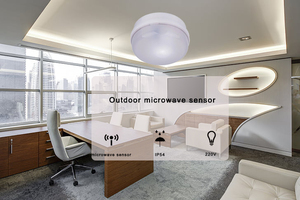 Sensor de Movimiento IP65 con Distancia de Detección, <span class=keywords><strong>Tiempo</strong></span> y Luminosidad Ajustables - Product Image 5