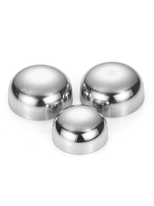 SS304/316 đầu hình elip, cấp vệ sinh, gương bên trong và bên ngoài được đánh bóng, nắp ống hàn, bề mặt nhẵn, nắp cắm - Product Image 4