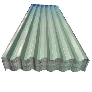 Metal yapı malzemesi galvanizli oluklu Metal çatı kaplama levhası