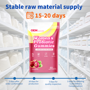 Gomitas Probióticas OEM para Mujeres, para el Bienestar Diario y el Equilibrio Femenino, con Bajo MOQ, Suministro con Prueba COA, para Vendedores de Plataformas de Comercio Electrónico - Product Image 3