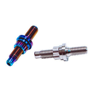 Kit de goujons de collecteur d'échappement en titane arc-en-ciel GR5, boulons à tête hexagonale M6 M8 M10 de haute qualité pour moteur haute performance - Product Image 4