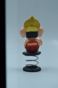 Estatua de Plástico de Shree Ganesh Skin Fun Spring para Decoración de Escritorio en Casa u Oficina, Regalo de Primera Calidad - Product Image 5