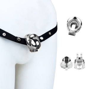 Wholesale Large Short Male Chastity Device Stainless Steel Cock Cage Steel Male Chastity Cage Sex <b>Toys</b> <b>for</b> <b>Men</b> - Product Image 1