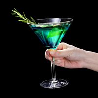 Verres à cocktail incassables en acrylique de 9 oz, coupes à martini en plastique pour mariage