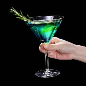 Без BPA, небьющиеся пластиковые Коктейльные бокалы для мартини со стержнем, 10 унций - Product Image 3