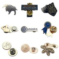 Accessoires de sac OEM : Badges étoiles métalliques personnalisés avec logo estampé