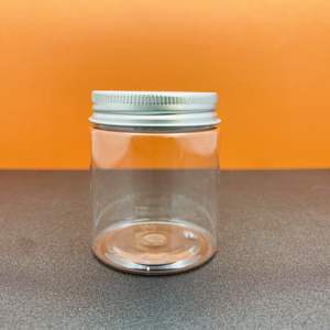 Conteneur en plastique transparent de 2,5 oz/80 ml avec couvercle à vis en aluminium anti-fuite, capacité de 70 g pour le savon liquide, les articles de soins personnels - Product Image 1