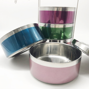 Stainless Steel <strong>Double</strong> <strong>Wall</strong> Insulated Eco-Friendly Multi-functional Multi-tier Food Storage <strong>Box</strong> 1-3L Capacity Detachable Design - Product Image 3
