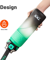 Bouteille d'eau sport Tritan 32 oz en gros, sans BPA, qualité alimentaire, anti-fuite, avec poignée et cordon pour le camping en plein air et la salle de sport