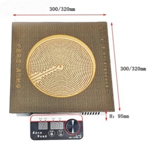 Table de cuisson à <span class=keywords><strong>induction</strong></span> de qualité commerciale 3500W avec affichage numérique et commande par bouton pour les entreprises de restauration - Product Image 3