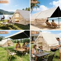 Grande tente pneumatique, nouveau produit, de 6 à 8 mètres carrés, en vente, tente de camping gonflable, imperméable