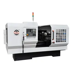 Hoston mini torno de metal cnc torno giratório cnc preço da máquina de torno de cama plana