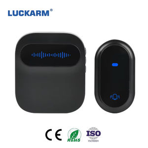 LUCKARM Intelligente Kabellose Türklingel für Außenbereich mit Stecker UK/US/EU Kinetische Türklingel - Product Image 2