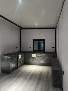 Maison conteneur pliable et extensible Granny Flat de 40 pieds à double aile, maison préfabriquée mobile portable, villa 2, 3 ou 4 chambres avec salle de bain - Product Image 6