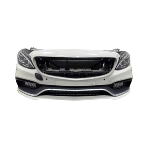Utilisé pour Mercedes-Benz Classe C <span class=keywords><strong>W205</strong></span> Pare-chocs avant Lèvres Phares Pare-chocs Remplacement Auto Car Bodykit avec Nose Cut - Product Image 1