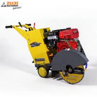 ZUJI Nouvelle Scie à Béton Électrique Autotractée Q500 à Entretien Facile pour la Construction Routière, avec Moteur et Composants